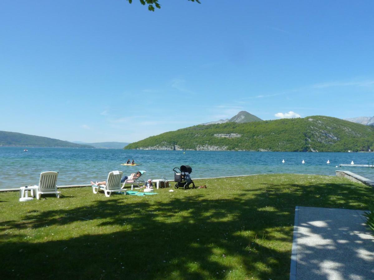 La Baie Des Voiles ,Vue Lac D'Annecy ,Plage Privee Дюэн Экстерьер фото