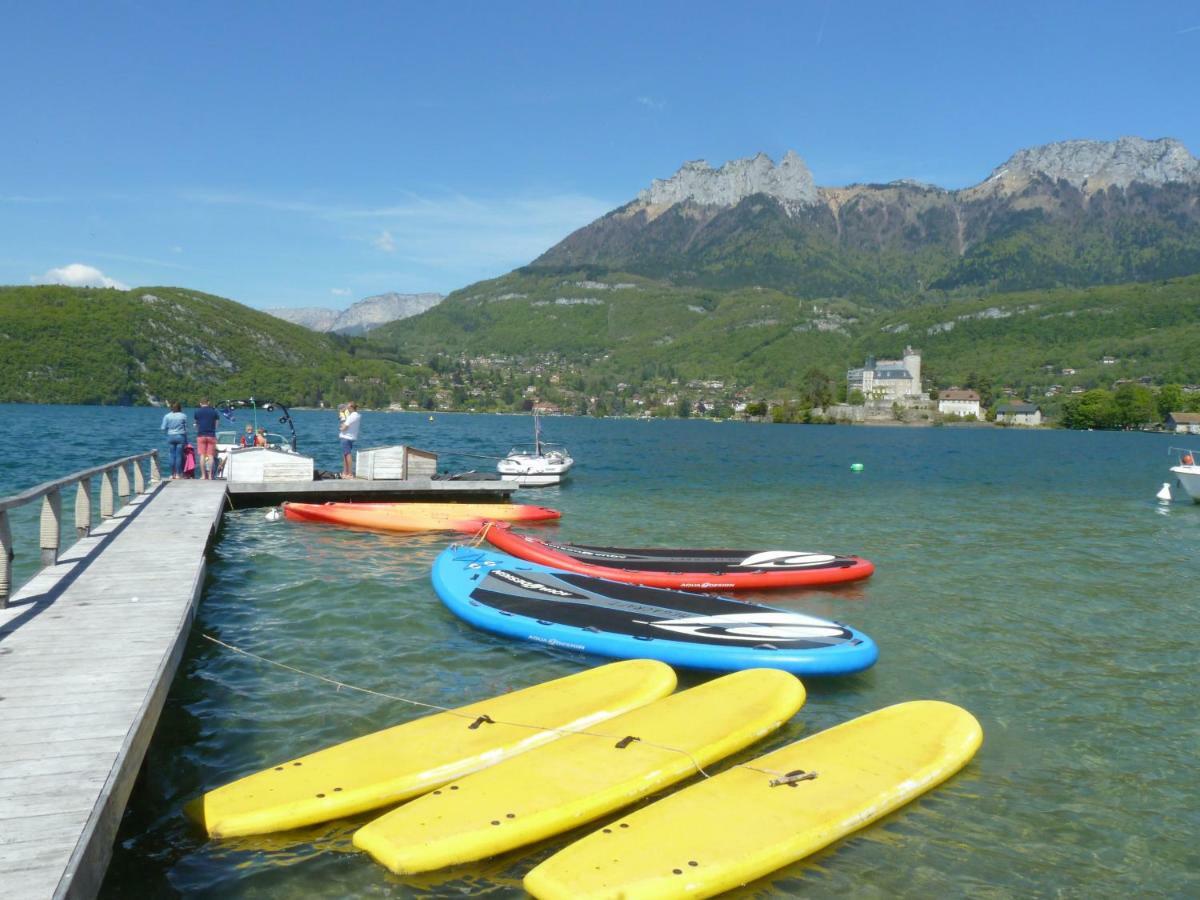 La Baie Des Voiles ,Vue Lac D'Annecy ,Plage Privee Дюэн Экстерьер фото