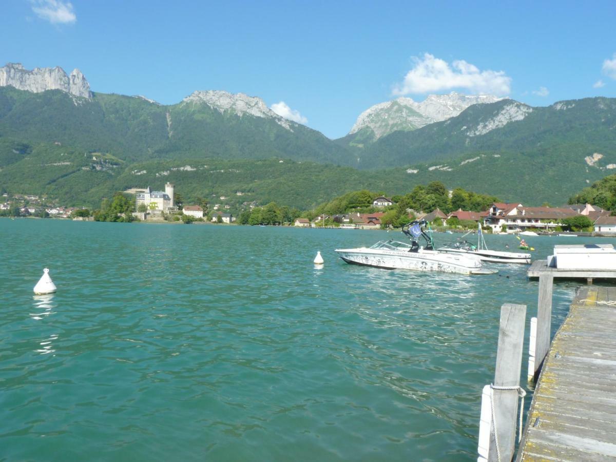 La Baie Des Voiles ,Vue Lac D'Annecy ,Plage Privee Дюэн Экстерьер фото