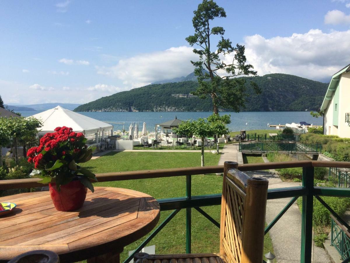 La Baie Des Voiles ,Vue Lac D'Annecy ,Plage Privee Дюэн Экстерьер фото