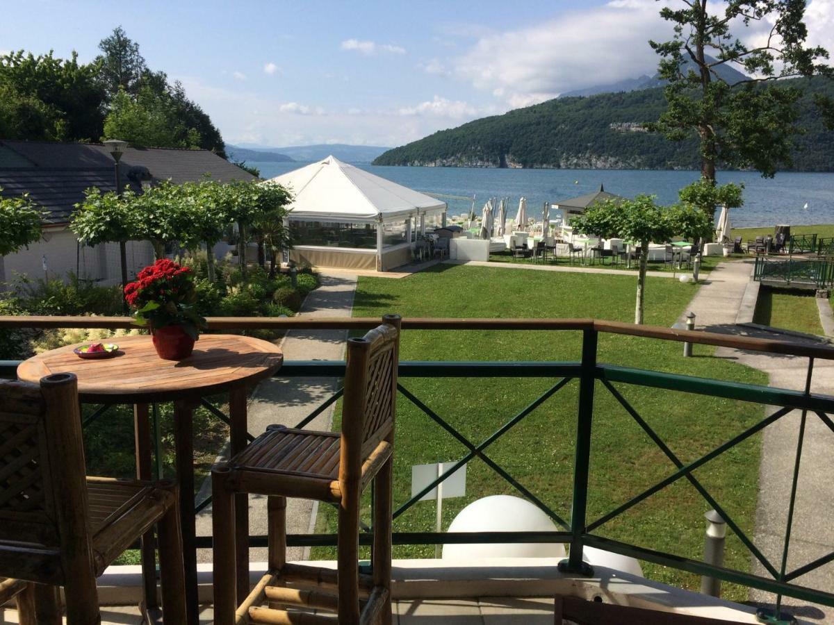 La Baie Des Voiles ,Vue Lac D'Annecy ,Plage Privee Дюэн Экстерьер фото